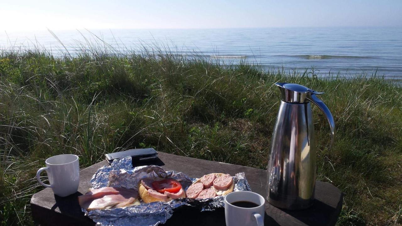 Strandboende Beddinge Strand Bagian luar foto